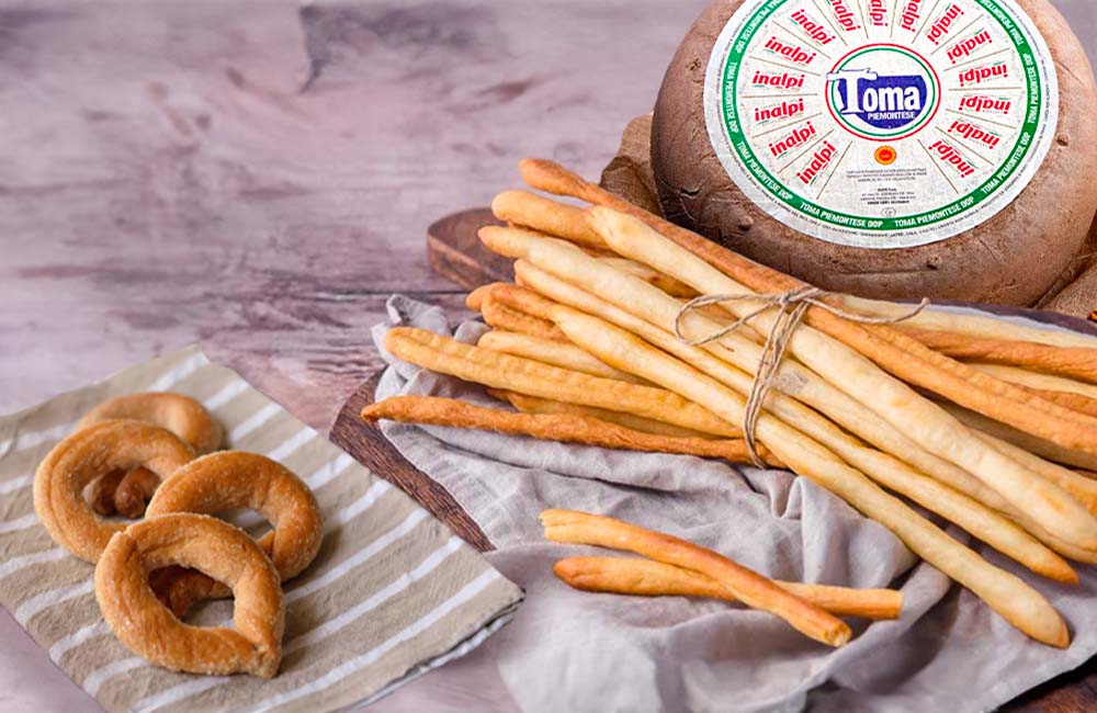 Sagra del Torcetto, Grissino e Toma di Lanzo