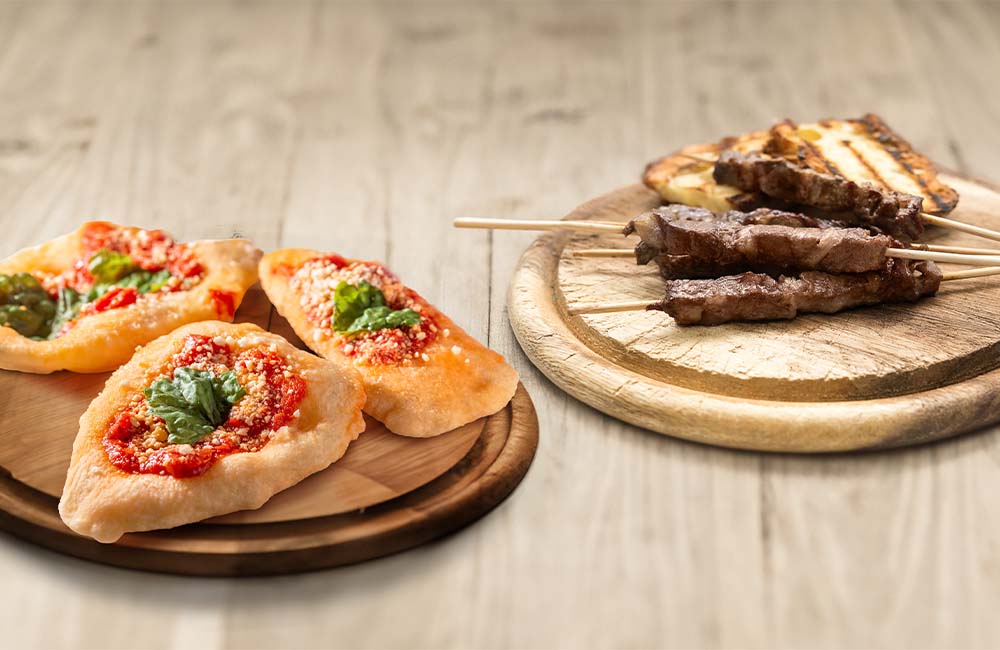 Sagra pizza fritta e arrosticini