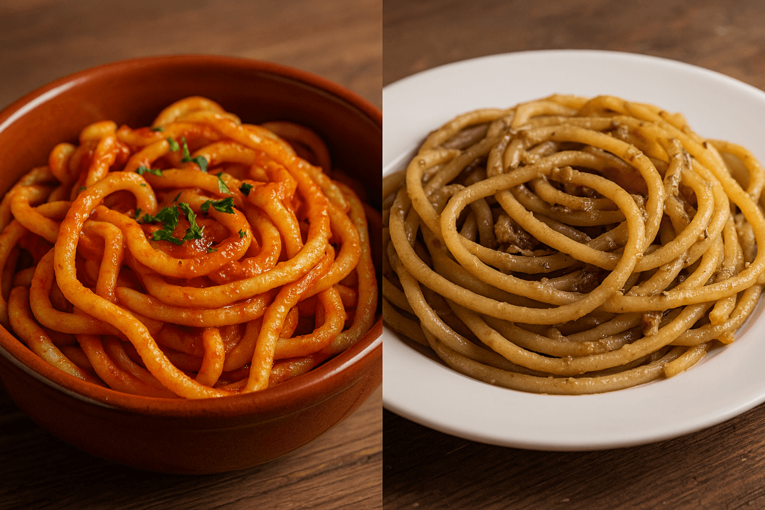 Pici e bigoli