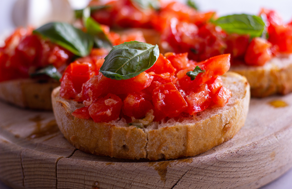 Bruschetta al pomodoro veg