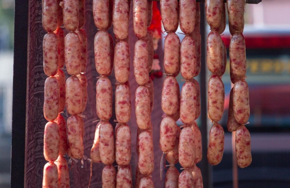 Sagra della Salsiccia a catena di Cancellara