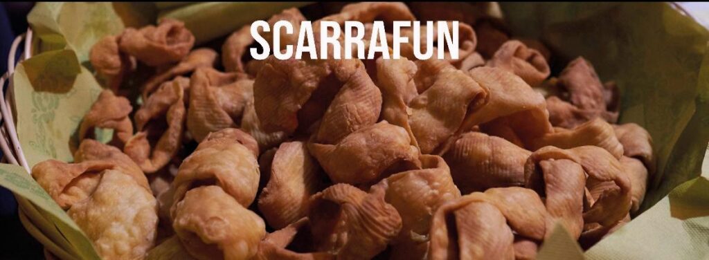 scarrafun scritta